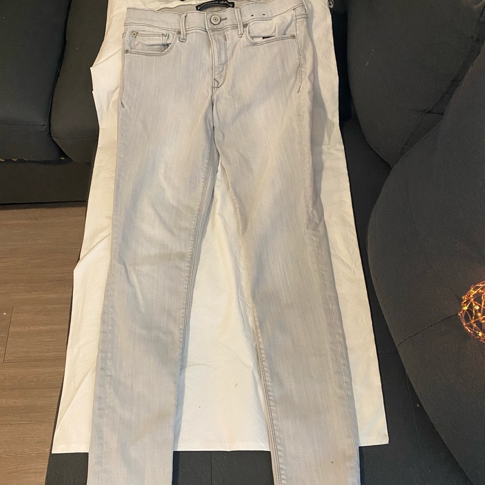 EXPRESS 🦅 Legging ⚡️- Midrise - ⚡️Light Grey Denim Wash - SIZE: 6R 👖